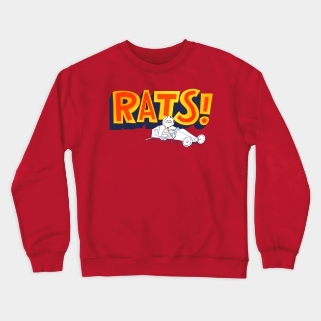 RATS! Crewneck Sweatshirt by ThirteenthFloor